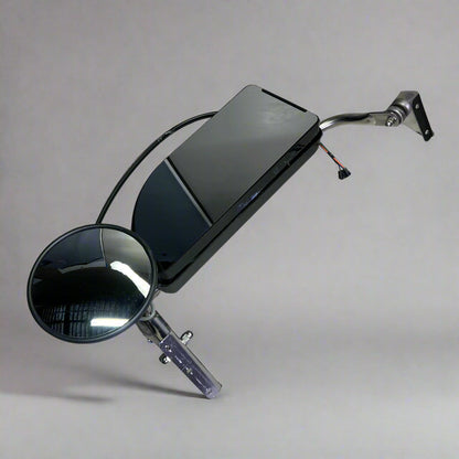 VELVAC (2 Pcs) Semi Tractor Mirrors, Black A6222031-010