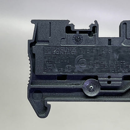 PHOENIX CONTACT (50 PACK) Feed Through Terminal Block 800V 24A 12-26 AWG 3212330