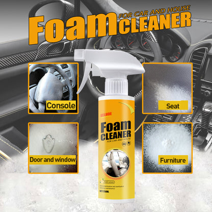 Multi-Purpose Foam Cleaner, Leather Seat Foam Head Cleaner Car Interior Decontamination Cleaning
