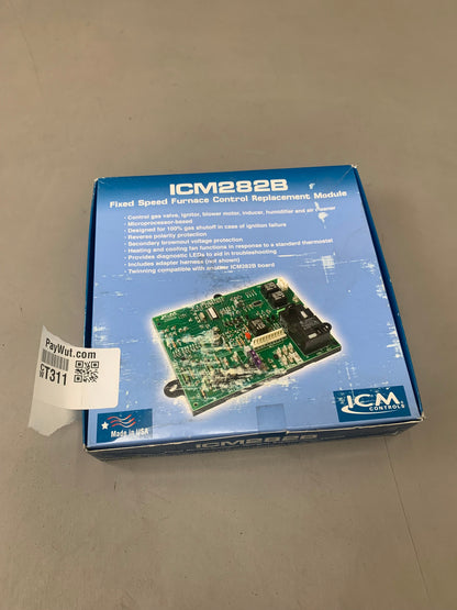ICM CONTROLS Furnace Fixed Speed Control Module Green 2882B