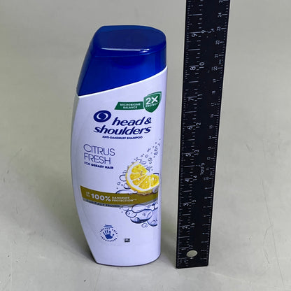 HEAD & SHOULDERS (6 PACK) Anti Dandruff Shampoo Hydrating Smooth & Silky 400 ml