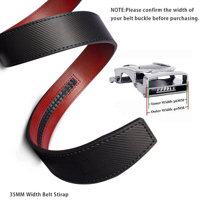 Men's Belt Hot-selling Film Alloy Automatic Buckle Leather