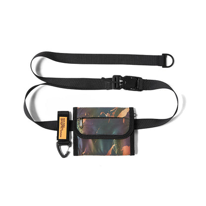 Irregular Personality Laser Reflective Crossbody Chest Bag
