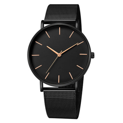 Men's Watch Simple And Stylish Mesh Strap Style