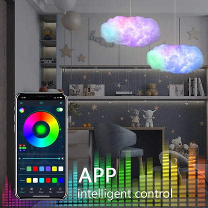 USB Cloud Light APP Control Music Sync Ambient Light