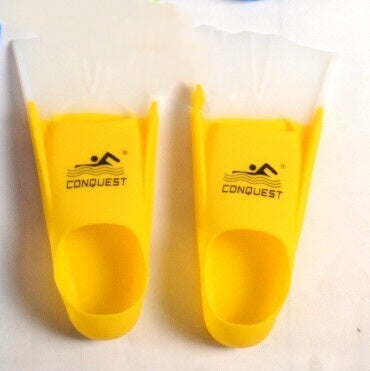 Children's Swimming Training Professional Silicone Short Fins