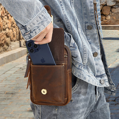Multi-functional Patchwork Phone Bag