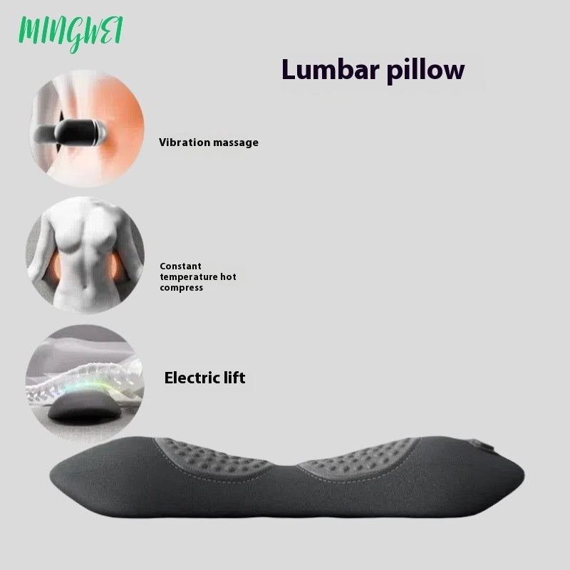 Bed For Sleep Waist Support Lumbar Support Pillow Lumbar Massage Heating