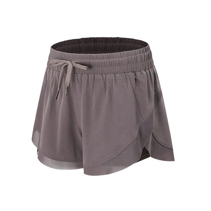 Yoga Shorts Stretch Slim Fit Running Fitness Pants Women