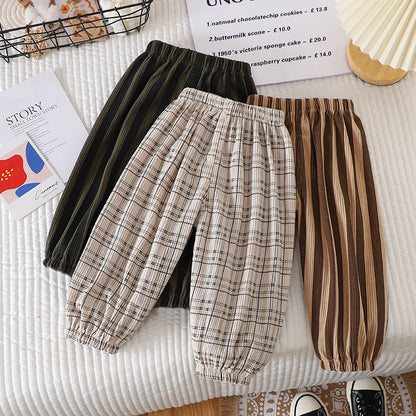 Boys And Girls Sports Casual Pants