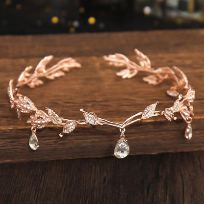 Water Drop Crown Forehead Ornament
