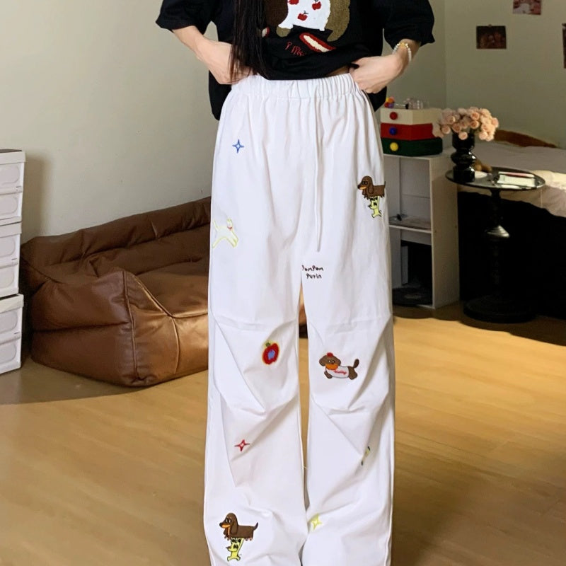 Women's Versatile Loose Straight-leg Work Pants