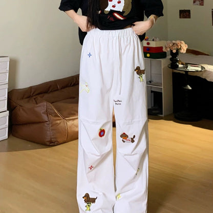 Women's Versatile Loose Straight-leg Work Pants