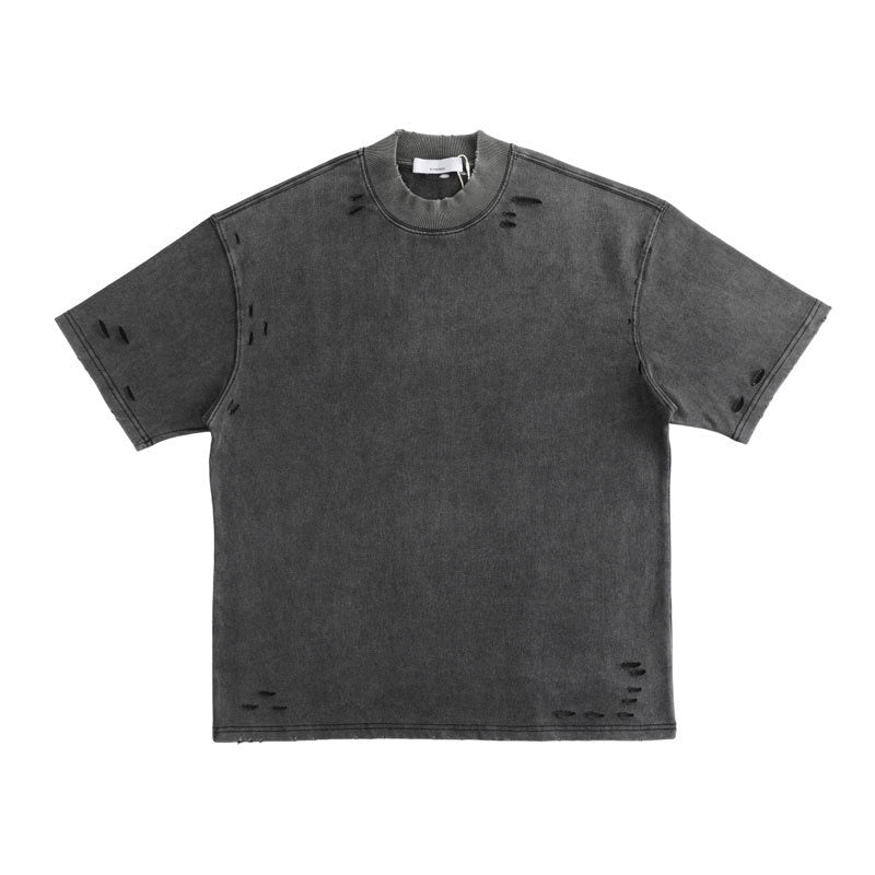 Destroyed Retro Washed Distressed Men's Tee