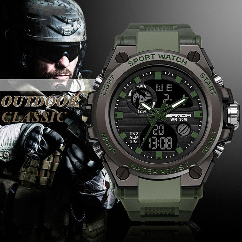 Trendy Waterproof Digital Electronic Watch
