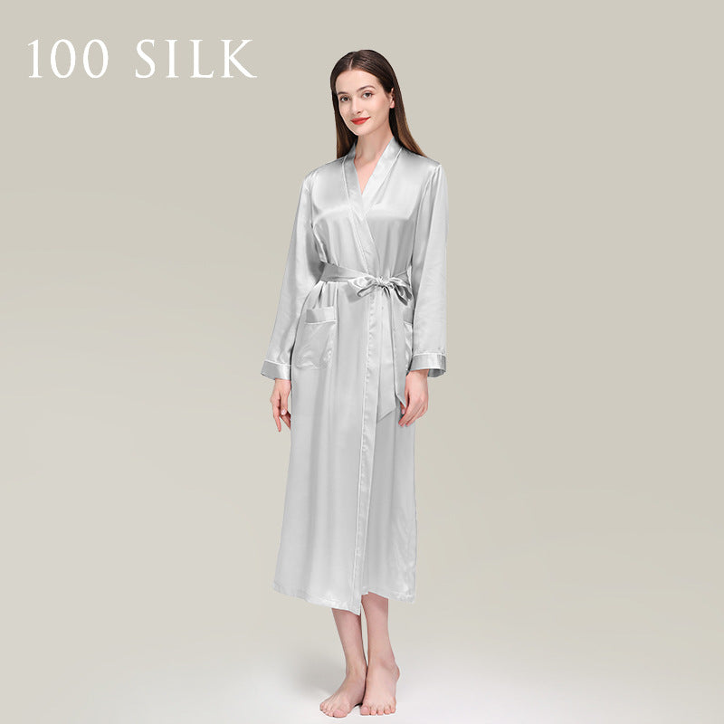 Summer Long Womens Loungewear Morning Robe