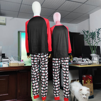 Christmas Parent-child Suit Printed Homewear