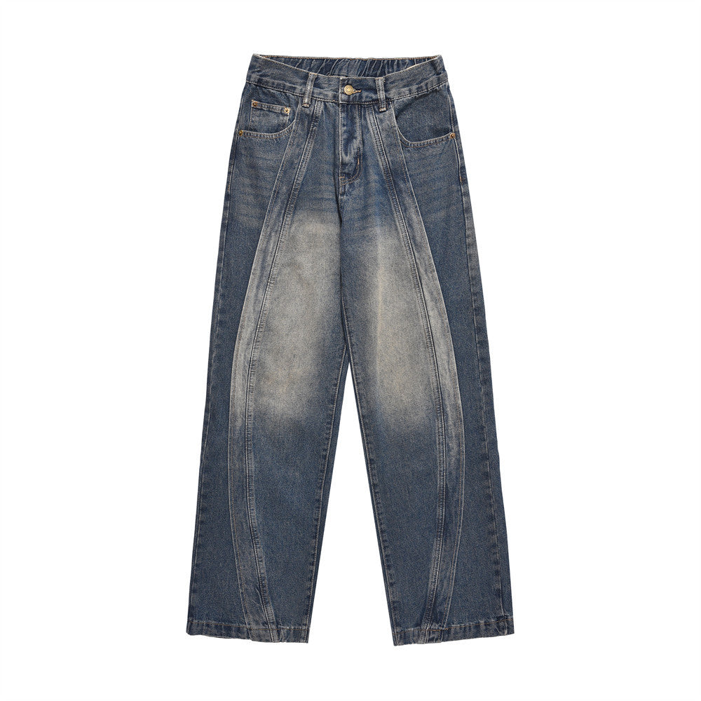 Fashion Washed White Jeans For Men