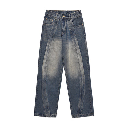 Fashion Washed White Jeans For Men