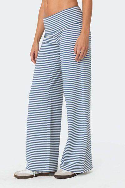Stylish Striped Wide Leg Pants for Comfortable Fashion