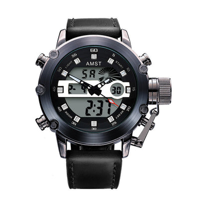 Men's Multi-functional Casual Sports Waterproof Electronic Watch