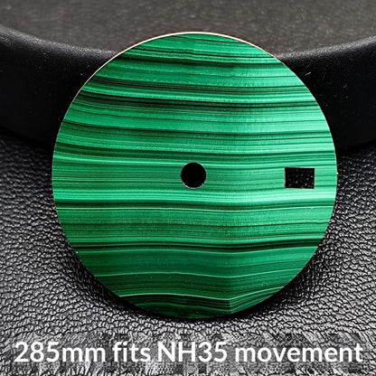 Watch Accessory Malachite Dial With Mechanical Movement