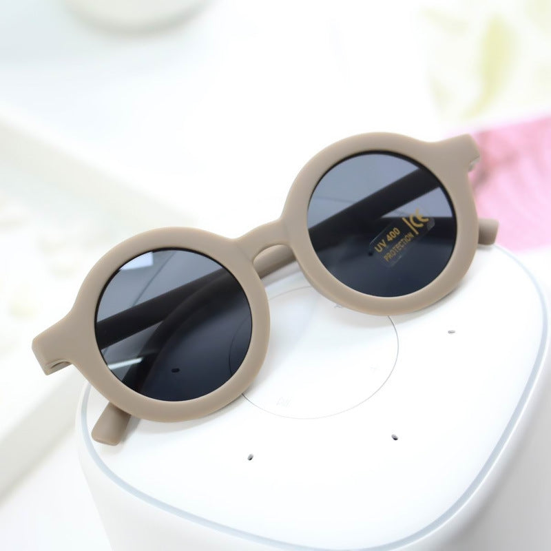Children's Round Sunglasses Decorative Glasses UV Protection