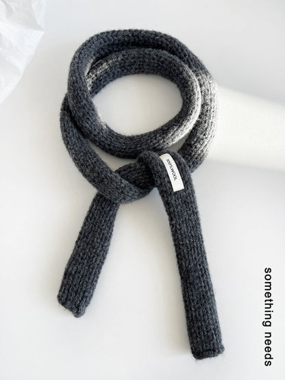 Narrow Long Scarf Womens Neck Warmer