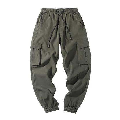 Loose-fit Plus-size Capri Pants Mens Jogger Pants