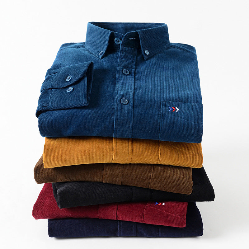 Men's Long-sleeved Shirts Men's Business Casual