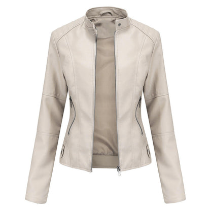 Arrival Hot-Selling AutumnWinter Womens Fashionable PU Leather Suit