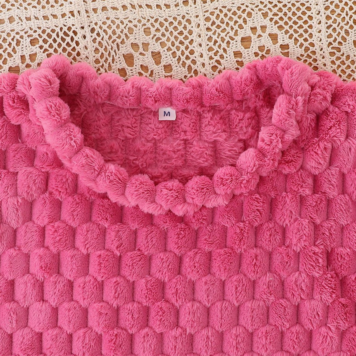 Autumn Winter Flannel Fleece Womens Set