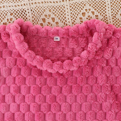 Autumn Winter Flannel Fleece Womens Set