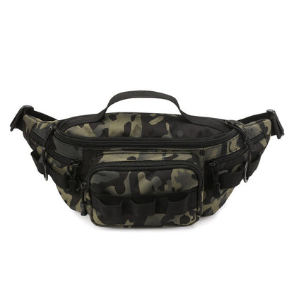 New Waist Bag Men's Multi-functional Crossbody One Shoulder Waterproof Backpack