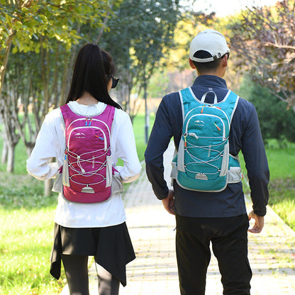 Outdoor Minimalist Printed Cycling Water Bag Backpack