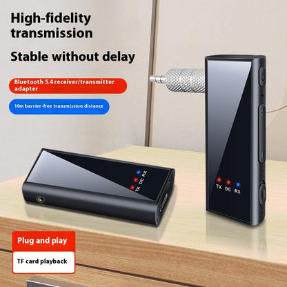 35mm Bluetooth Adapter Car Bluetooth 54 Two-in-one Audio Receiver And Transmitter