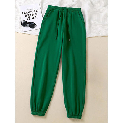 Relaxed-fit Jogger Sweatpants Trendy And Versatile Long Pants