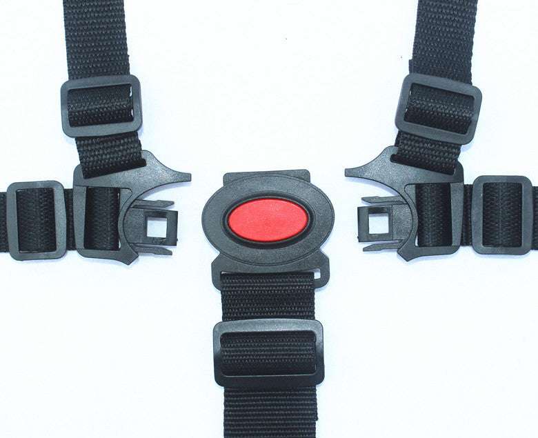 5-point Safety Belt 3-point Fixing Band Children's Dining Chair Accessories Baby Stroller Safety Belt Seat Strap