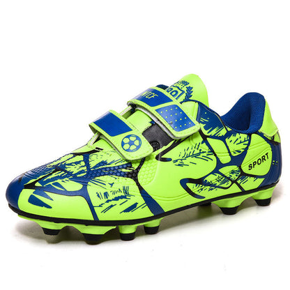 Children's Football Training Shoes Broken Nail With Velcro