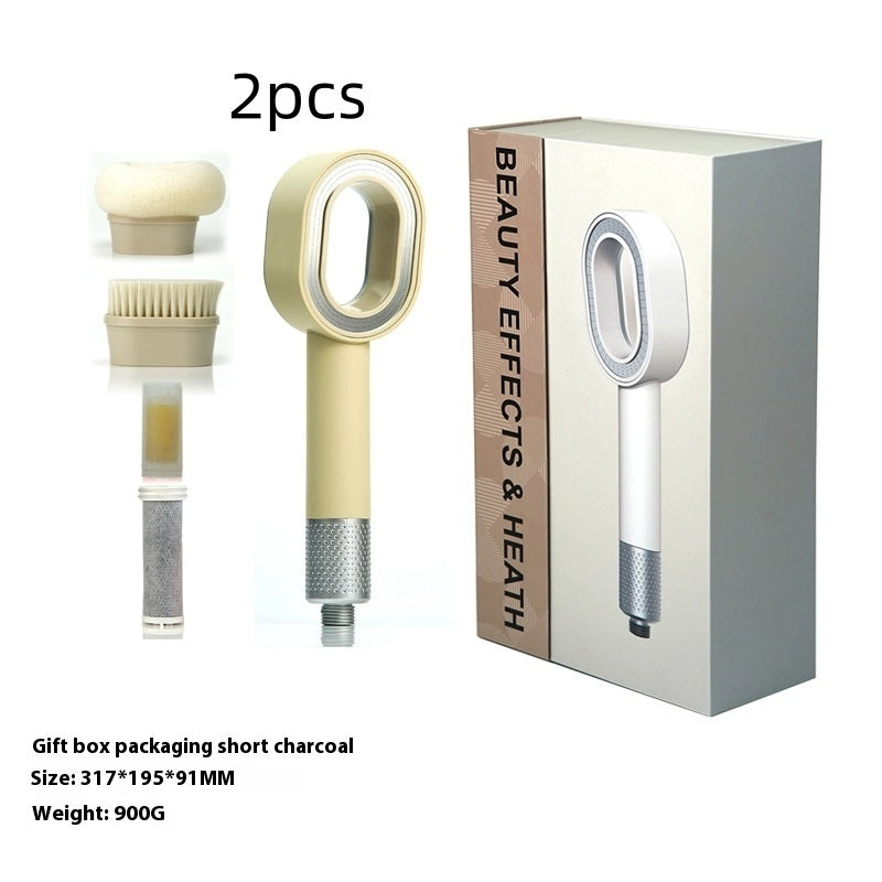Hand-held Filter Fragrance Shower Head With Massage Bath