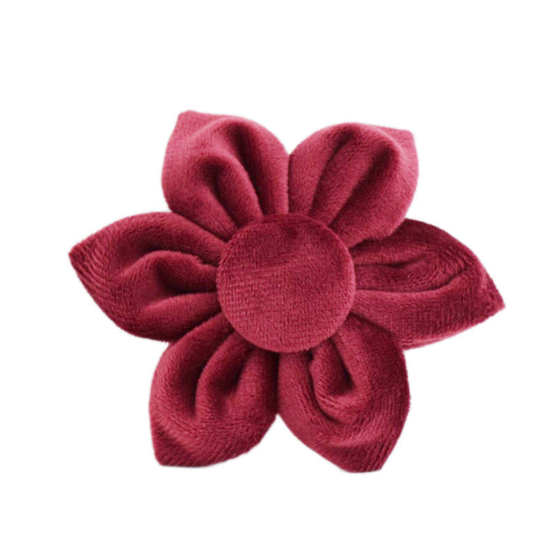 Pet Collar Dog Fabric Velvet