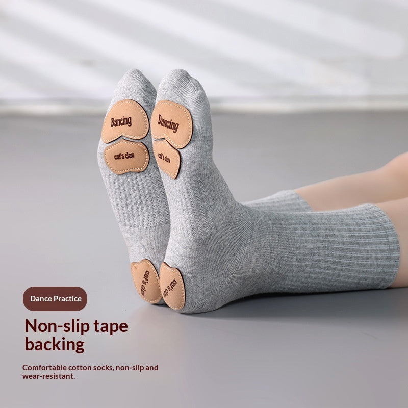 Dance Cat-claw Non-slip Ballet Socks