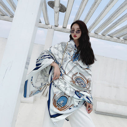 Sun-protective Versatile Shawl And Dual-use Scarf For Women