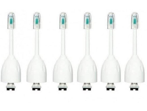 4 or 6-Pack: Replacement e-Series-Compatible Toothbrush Heads