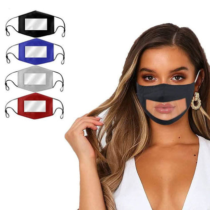 4-Pack: Smile Communicator Face Mask