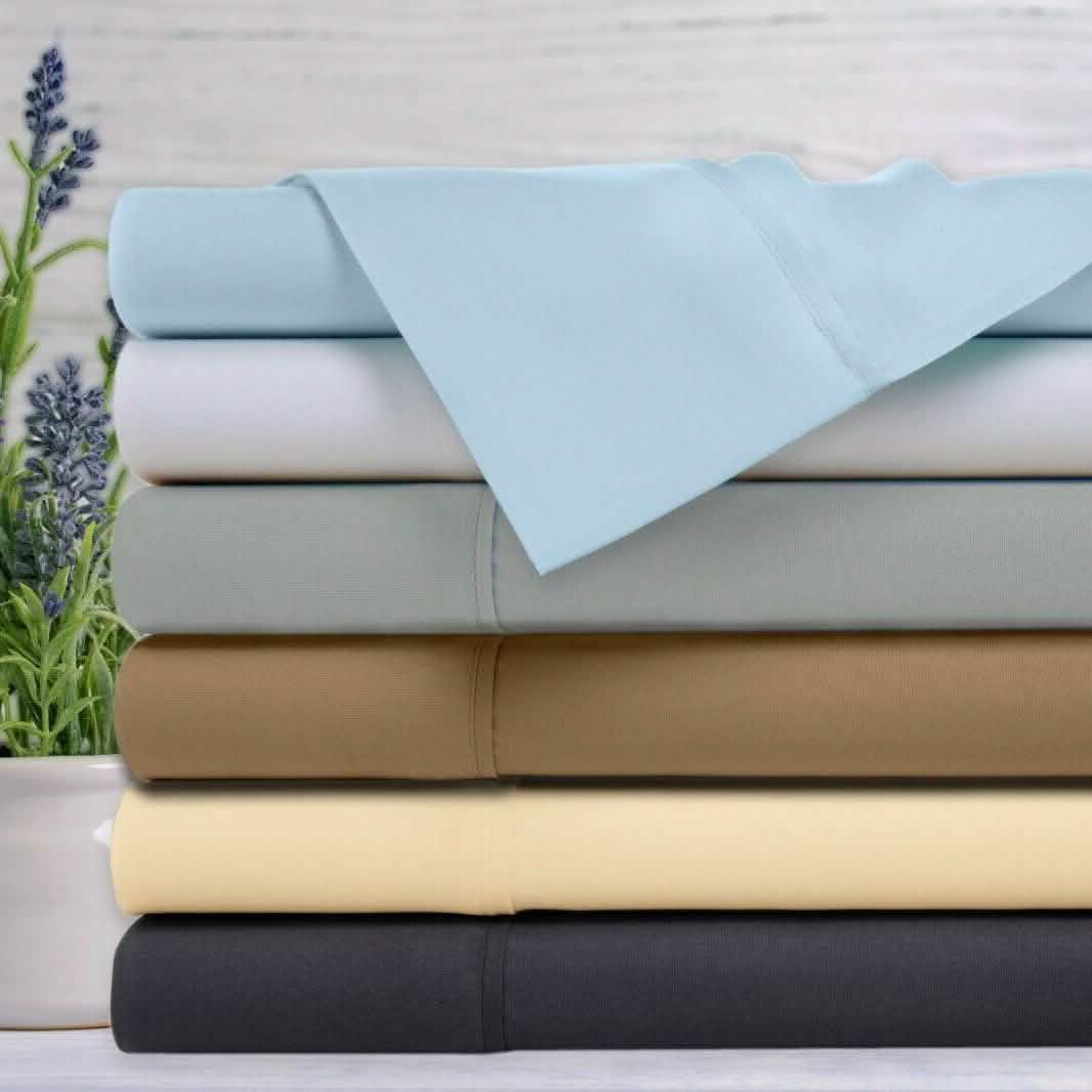 4-Piece Set: Bamboo Lavender Infused Scented Sheet Set