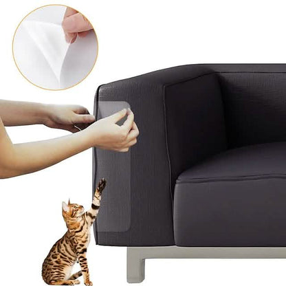 4-Piece: Sofa Cat Scratching Pad Scraper