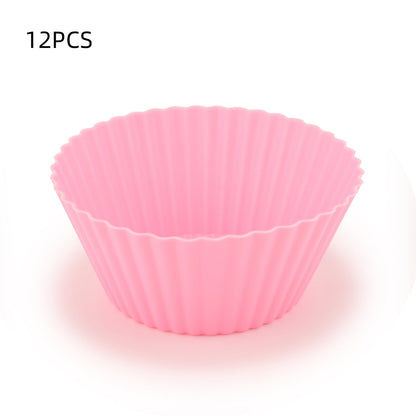 10pcs Puff Pudding Cake Mould