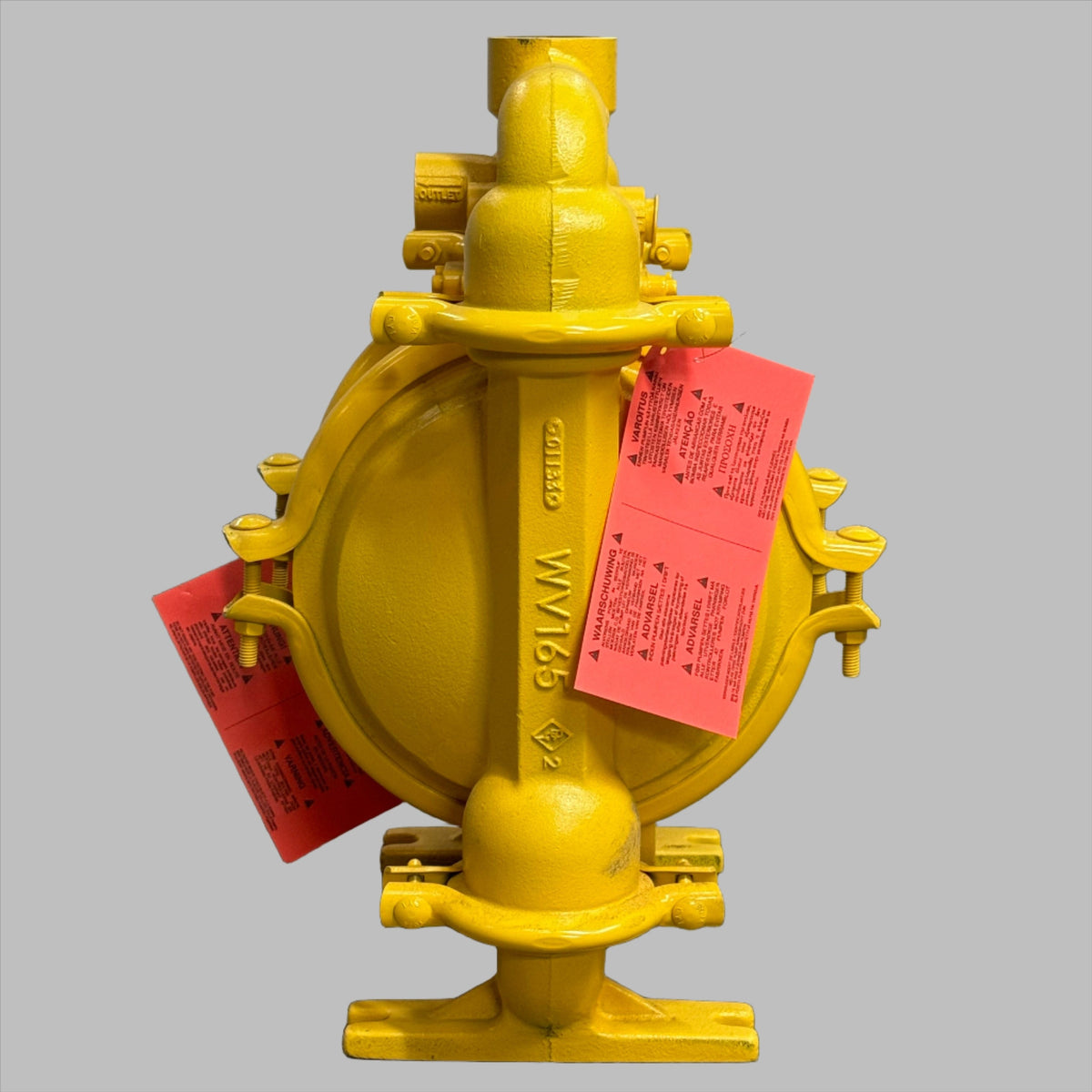 VERSAMATIC AODD Pump E4CA1R110-ATEX Yellow