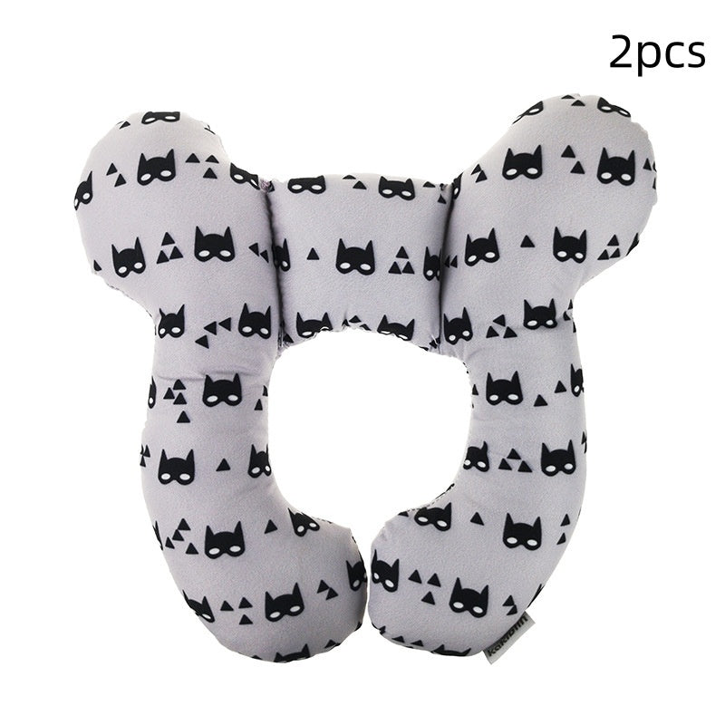 Infant Pillow  Baby Bed  U-Shaped Safety Seat  Neck Guard  Fixed Stereotyped Stroller Pillow